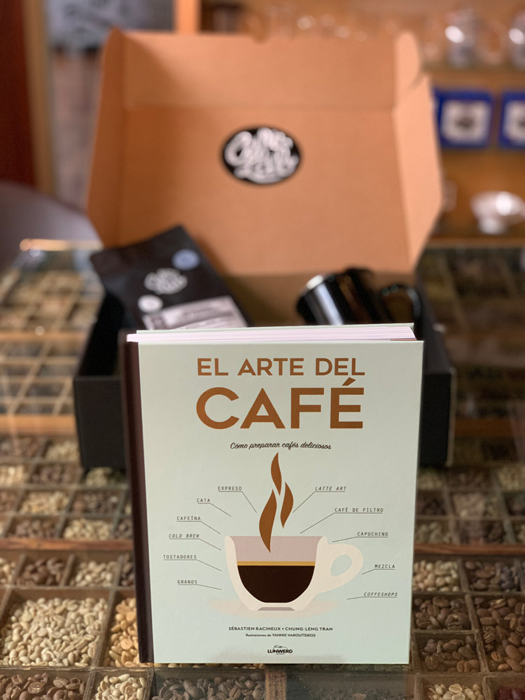 Promoción Día del Libro. El Arte del Café y café de