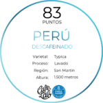 Café de especialidad Perú descafeinado - Imagen 3