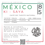 MÉXICO KI - SAYA ETIQUETA