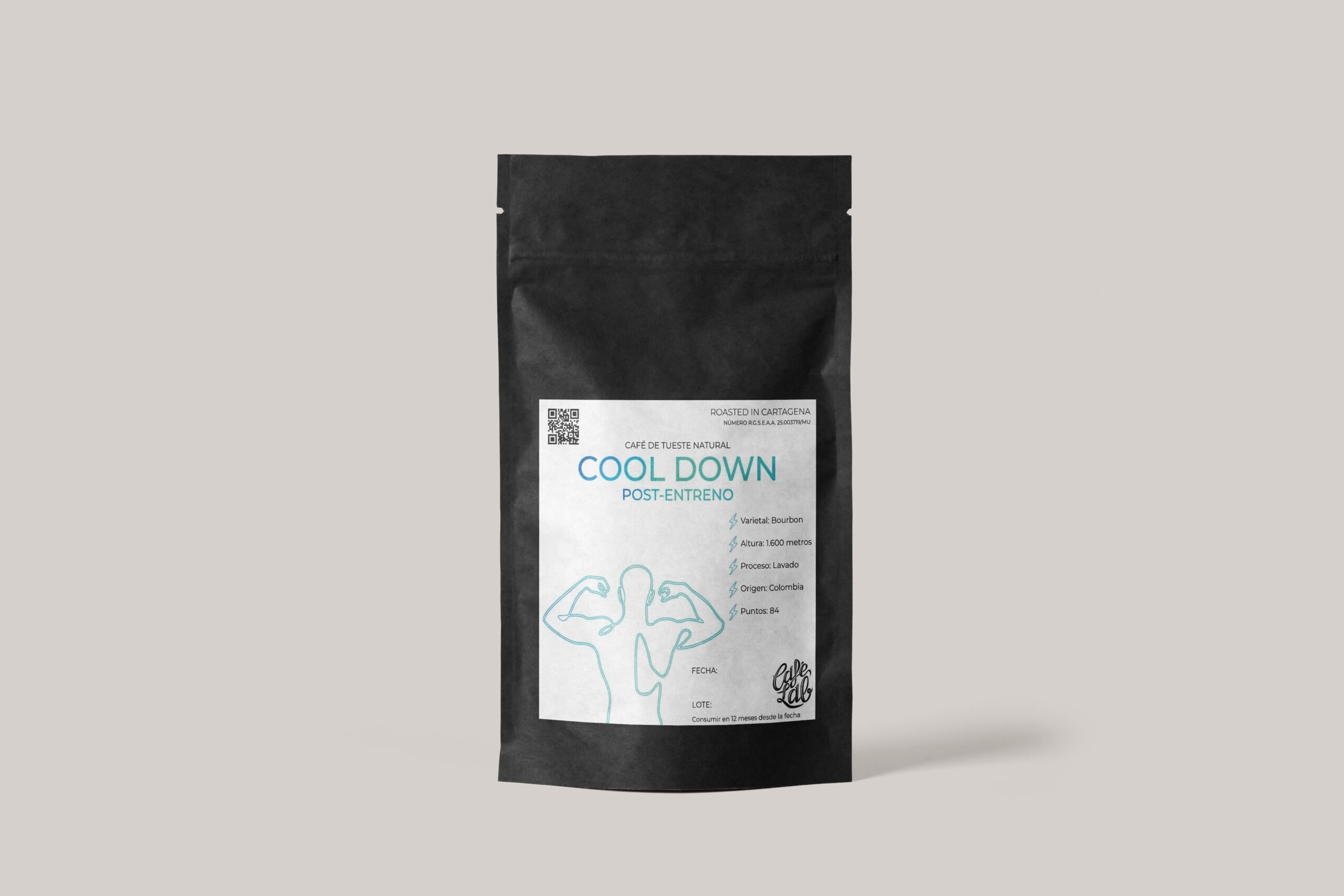 DOYPACK COOL DOWN Café de especialidad warm up post-entreno - Imagen 1