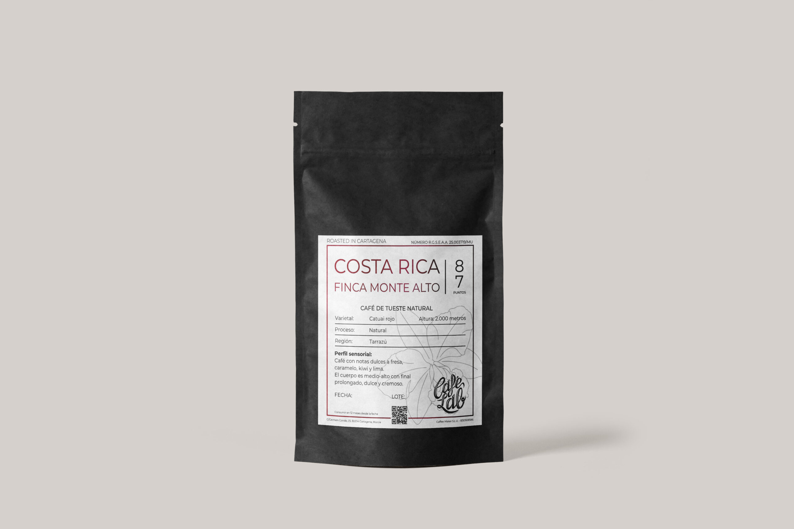DOYPACK COSTA RICA Café de especialidad Costa Rica - Finca Monte Alto - Imagen 1